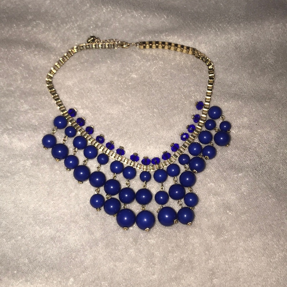 Chunky Blue Necklace